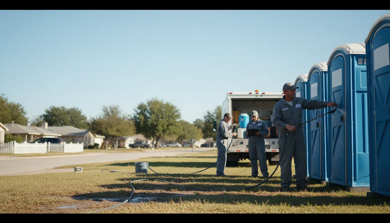 Long-Term Portable Toilet Rental in Holbrook, AZ near me